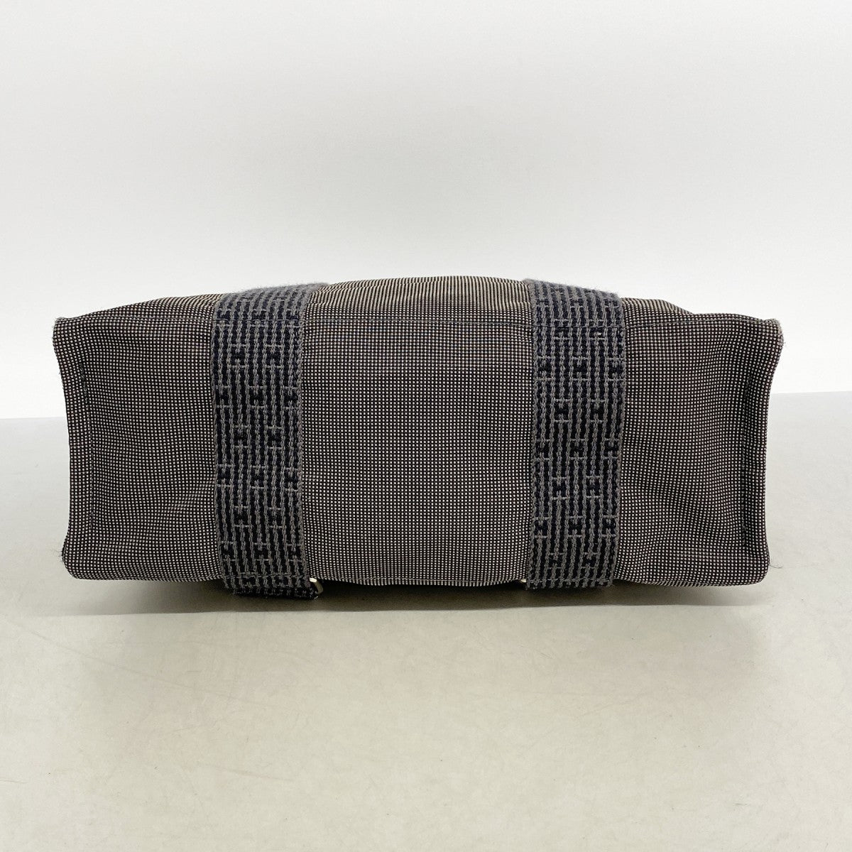 【6fa1807-k】エルメス リュック・デイパック エールライン アドMM キャンバス グレー シルバー金具【中古】メンズ レディース ユニセックス