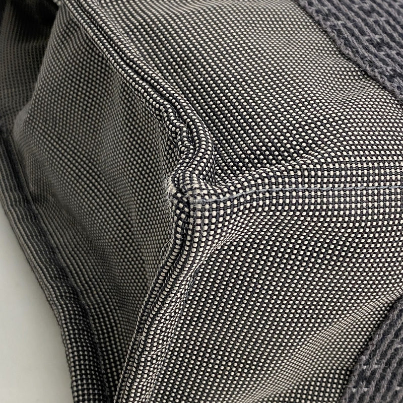【6fa1807-k】エルメス リュック・デイパック エールライン アドMM キャンバス グレー シルバー金具【中古】メンズ レディース ユニセックス