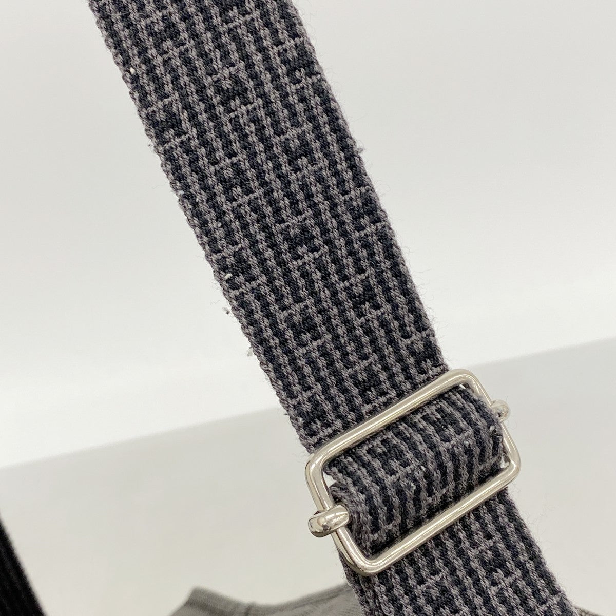 【6fa1807-k】エルメス リュック・デイパック エールライン アドMM キャンバス グレー シルバー金具【中古】メンズ レディース ユニセックス