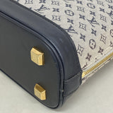 【6fa1812-k】ルイヴィトン ハンドバッグ モノグラム・ミニ アルマオ M92202 ブルー【中古】レディース