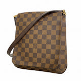 【6fa1814-k】ルイヴィトン ショルダーバッグ ダミエ ミュゼットサルサロングストラップ N51300 エベヌ【中古】レディース