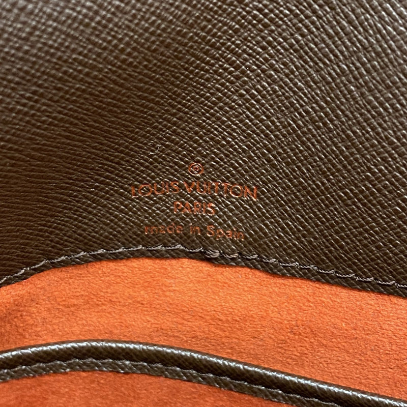 【6fa1814-k】ルイヴィトン ショルダーバッグ ダミエ ミュゼットサルサロングストラップ N51300 エベヌ【中古】レディース