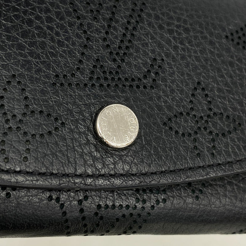 【6fa1816-k】ルイヴィトン キーケース マヒナ ミュルティクレ4 M64054 ノワール【中古】レディース