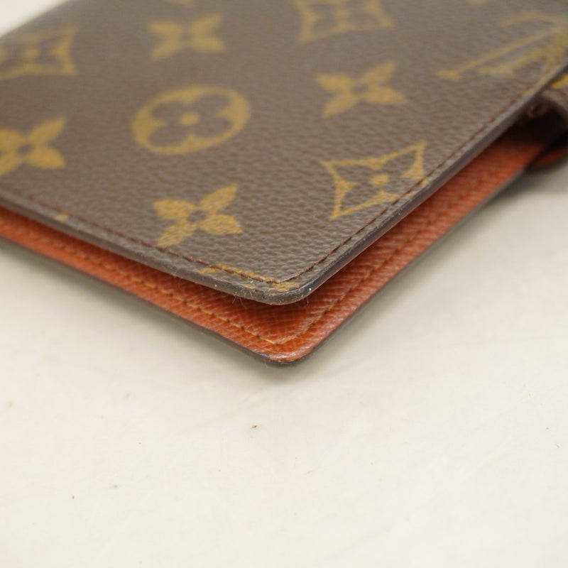 【6fa1823】ルイヴィトン 手帳カバー モノグラム アジェンダPM R20005 ブラウン【中古】メンズ レディース ユニセックス
