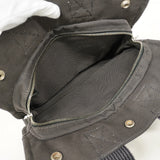 【6fa1832-k】エルメス ハンドバッグ エールラインPM キャンバス グレー シルバー金具【中古】メンズ レディース ユニセックス