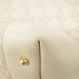 【6fa1835-k】グッチ ハンドバッグ グッチシマ ハートビット 269957 レザー アイボリー シャンパンゴールド金具 2wayバッグ【中古】レディース