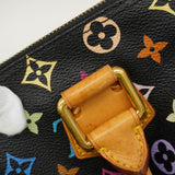 【6fa1837-k】ルイヴィトン ハンドバッグ モノグラム・マルチカラー スピーディ30 M92642 ノワール【中古】レディース