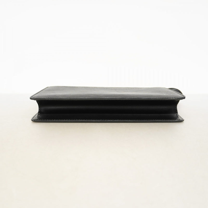 【6fa1840-k】ルイヴィトン クラッチバッグ エピ ポシェットオム M52522 ノワール【中古】メンズ