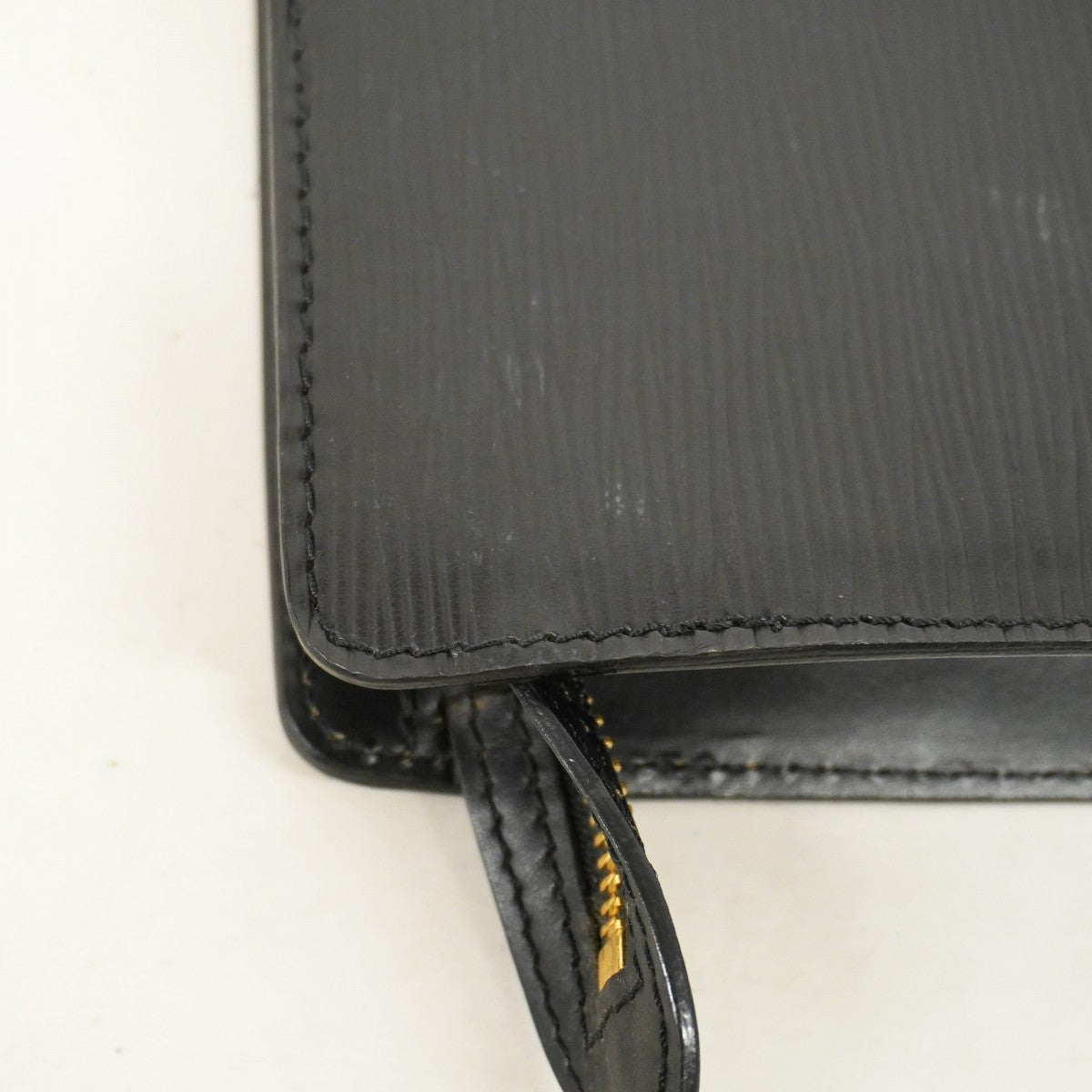 【6fa1840-k】ルイヴィトン クラッチバッグ エピ ポシェットオム M52522 ノワール【中古】メンズ