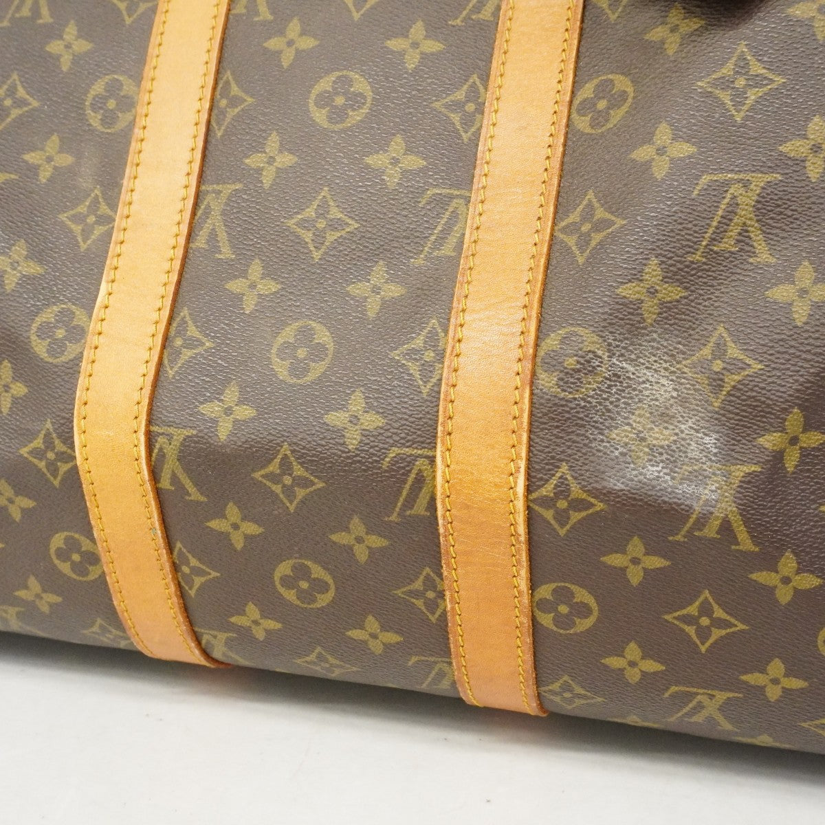 【6fa1844】ルイヴィトン ボストンバッグ モノグラム キーポル45 M41428 ブラウン【中古】メンズ レディース ユニセックス