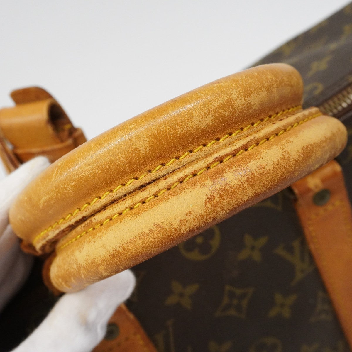 【6fa1844】ルイヴィトン ボストンバッグ モノグラム キーポル45 M41428 ブラウン【中古】メンズ レディース ユニセックス