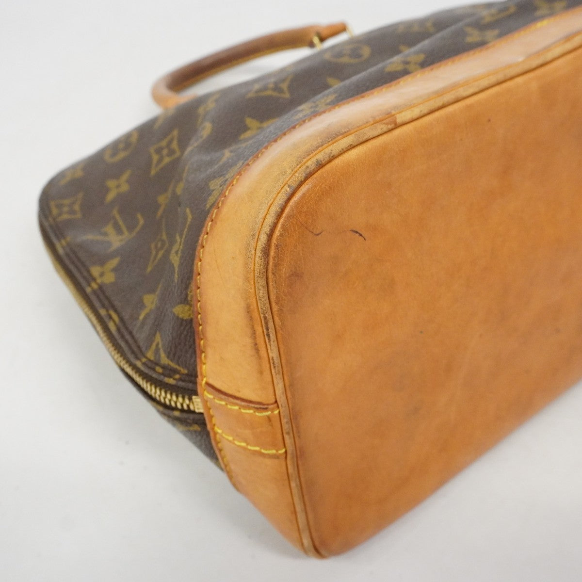 【6fa1845】ルイヴィトン ハンドバッグ モノグラム アルマ M51130 ブラウン【中古】レディース
