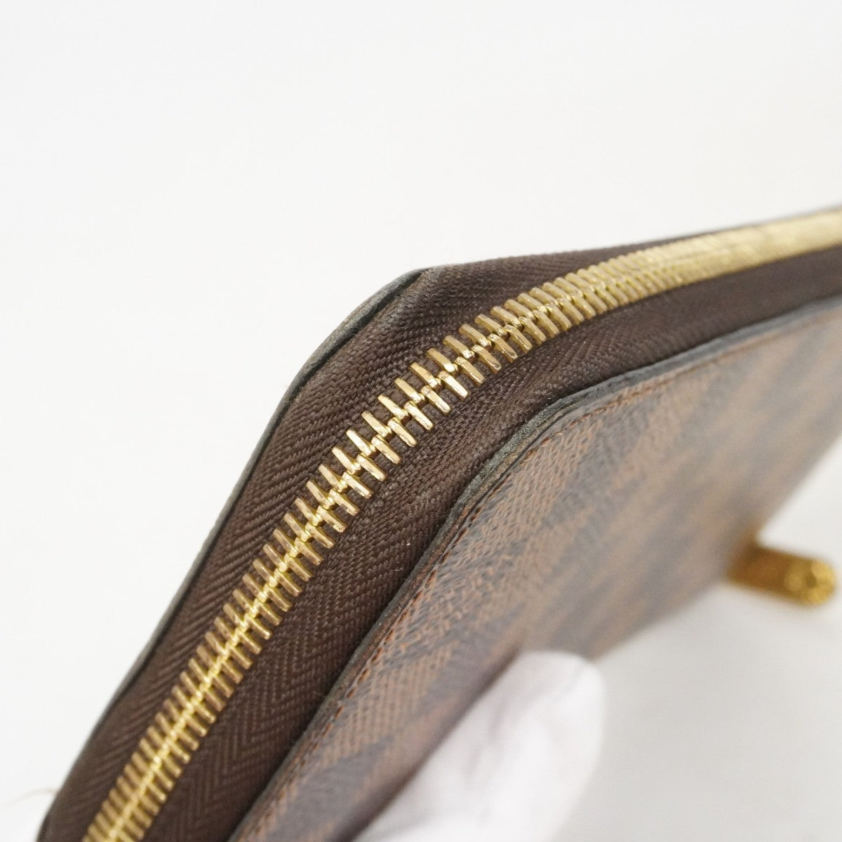 【6fa1850】ルイヴィトン 長財布 ダミエ ジッピーウォレット N41661 エベヌ【中古】メンズ レディース ユニセックス