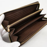 【6fa1850】ルイヴィトン 長財布 ダミエ ジッピーウォレット N41661 エベヌ【中古】メンズ レディース ユニセックス