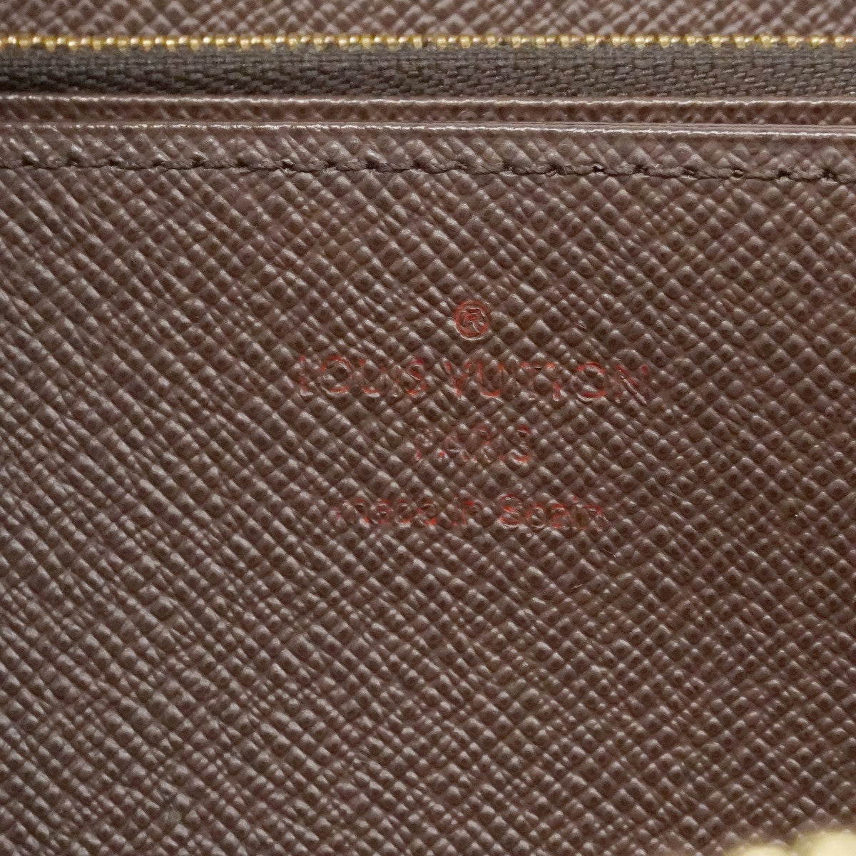 【6fa1850】ルイヴィトン 長財布 ダミエ ジッピーウォレット N41661 エベヌ【中古】メンズ レディース ユニセックス
