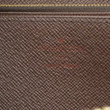【6fa1850】ルイヴィトン 長財布 ダミエ ジッピーウォレット N41661 エベヌ【中古】メンズ レディース ユニセックス
