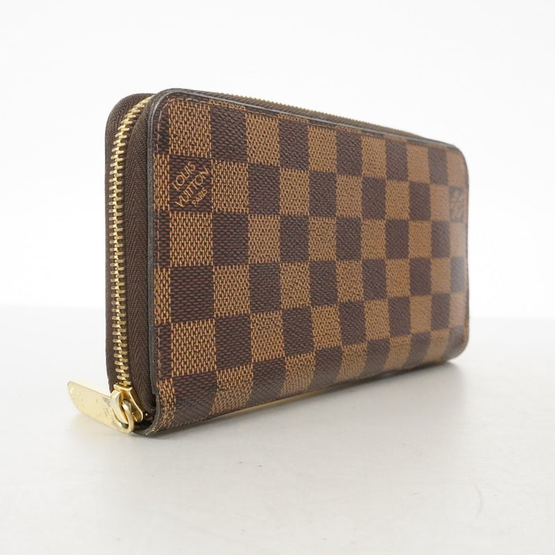 【6fa1850】ルイヴィトン 長財布 ダミエ ジッピーウォレット N41661 エベヌ【中古】メンズ レディース ユニセックス