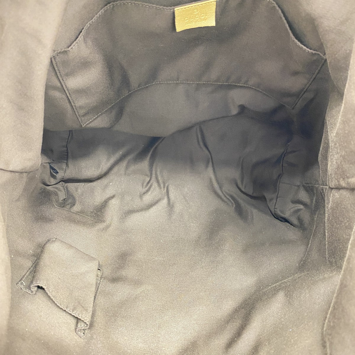 【6fa1851-k】グッチ トートバッグ GGクリスタル 189669 コーティングキャンバス ブラウン【中古】レディース