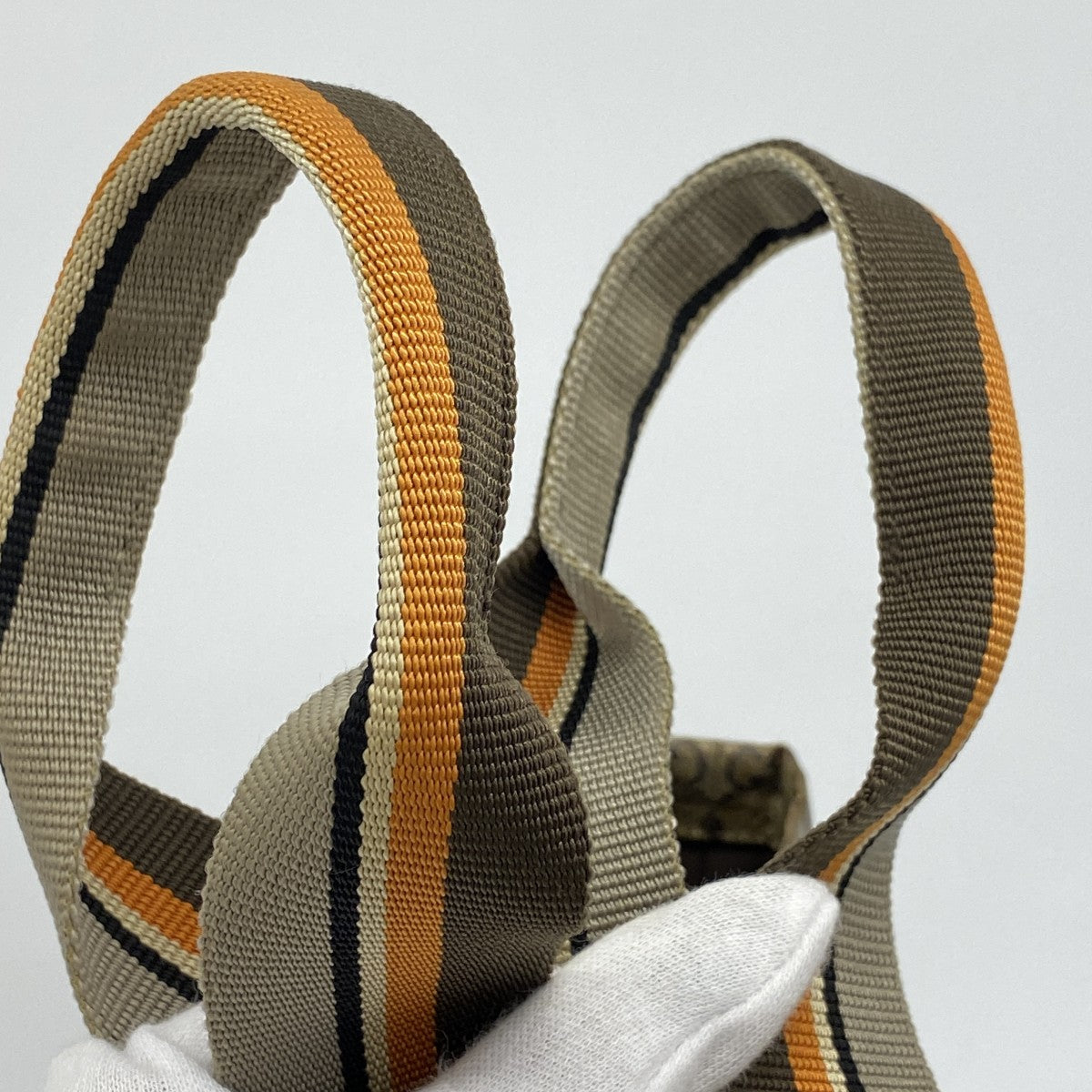 【6fa1851-k】グッチ トートバッグ GGクリスタル 189669 コーティングキャンバス ブラウン【中古】レディース