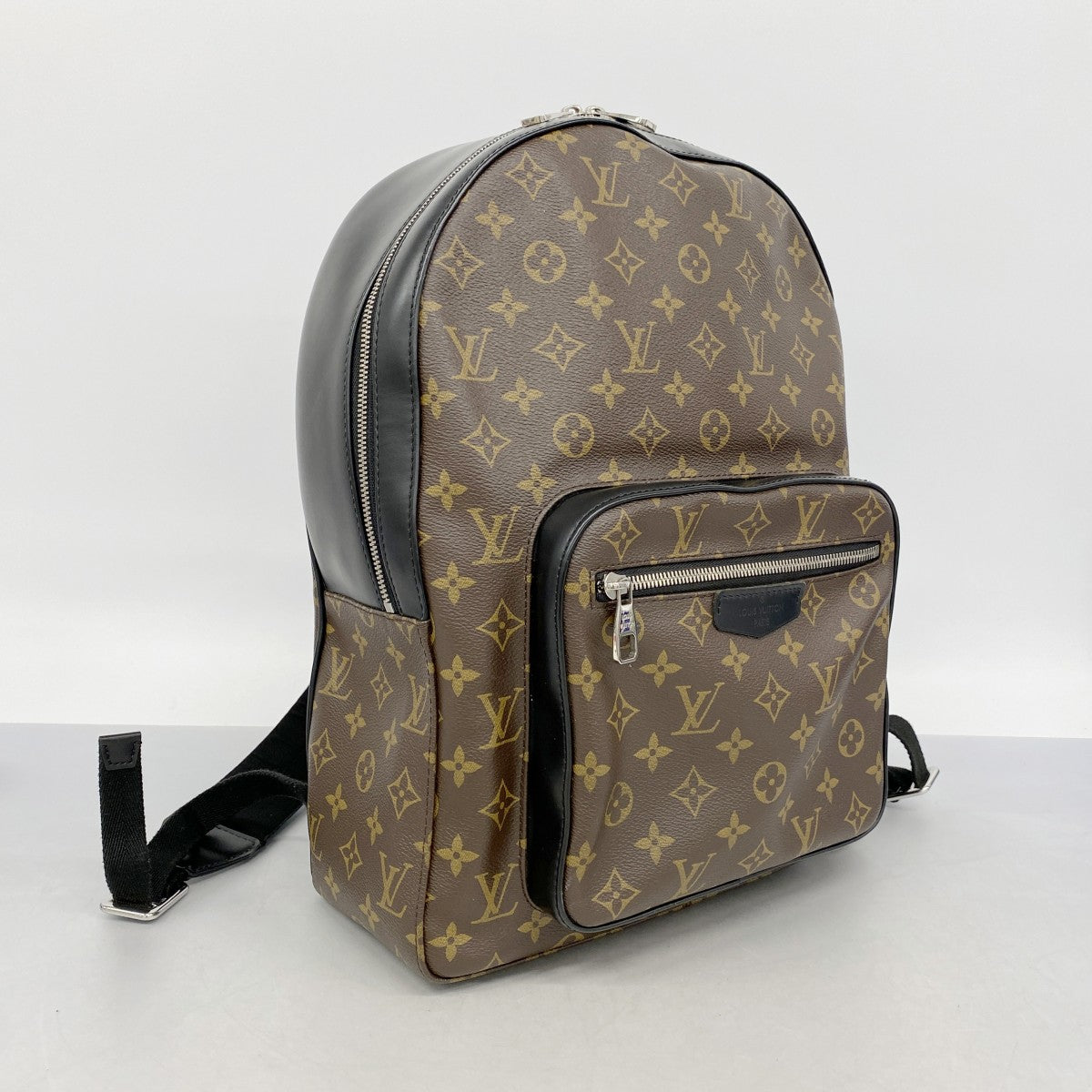 【6fa1853-k】ルイヴィトン リュック・デイパック モノグラム・マカサー ジョッシュ M41530 ブラウン【中古】メンズ