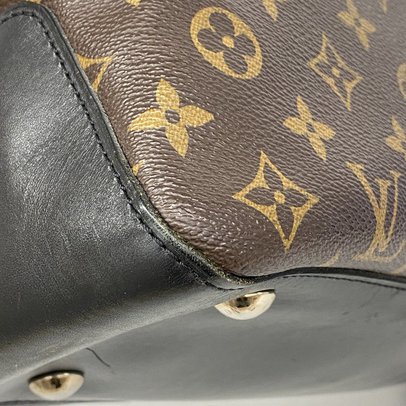 【6fa1854-k】ルイヴィトン トートバッグ モノグラム・マカサー デイヴィス M56708 ブラウン 2wayバッグ【中古】メンズ