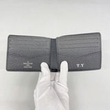 【6fa1858-k】ルイヴィトン 札入れ ダミエ・グラフィット ポルトフォイユスレンダー N63261 ブラック【中古】メンズ