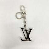 【6fa1860-k】ルイヴィトン キーホルダー・チャーム ポルトクレイニシャルLV M66269 シルバー ブラック【中古】メンズ レディース ユニセックス