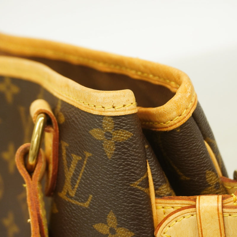 【6fa1863-h】ルイヴィトン ハンドバッグ モノグラム バティニョール M51156 ブラウン【中古】レディース
