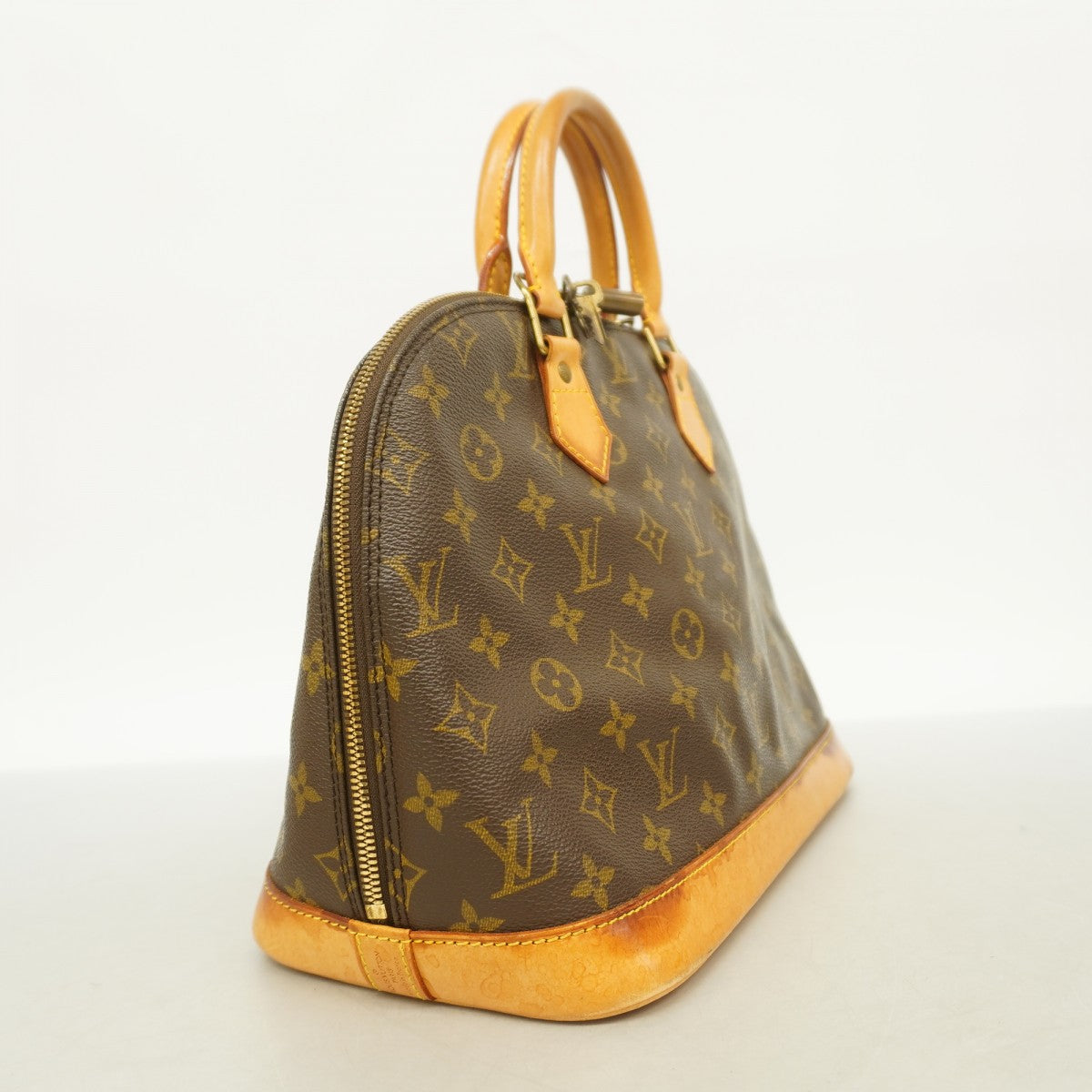 【6fa1865-h】ルイヴィトン ハンドバッグ モノグラム アルマ M51130 ブラウン【中古】レディース