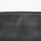 【6fa1883-k】シャネル ショルダーバッグ トリプルココ チェーンショルダー キャビアスキン ブラック ゴールド金具【中古】レディース