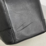 【6fa1890-k】シャネル バニティバッグ ビコローレ ラムスキン ブラック ゴールド金具【中古】レディース
