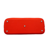 【6fa1900】エルメス ハンドバッグ ボリード31 トリヨンクレマンス ルージュトマト シルバー金具 C刻印【中古】レディース