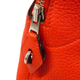 【6fa1900】エルメス ハンドバッグ ボリード31 トリヨンクレマンス ルージュトマト シルバー金具 C刻印【中古】レディース