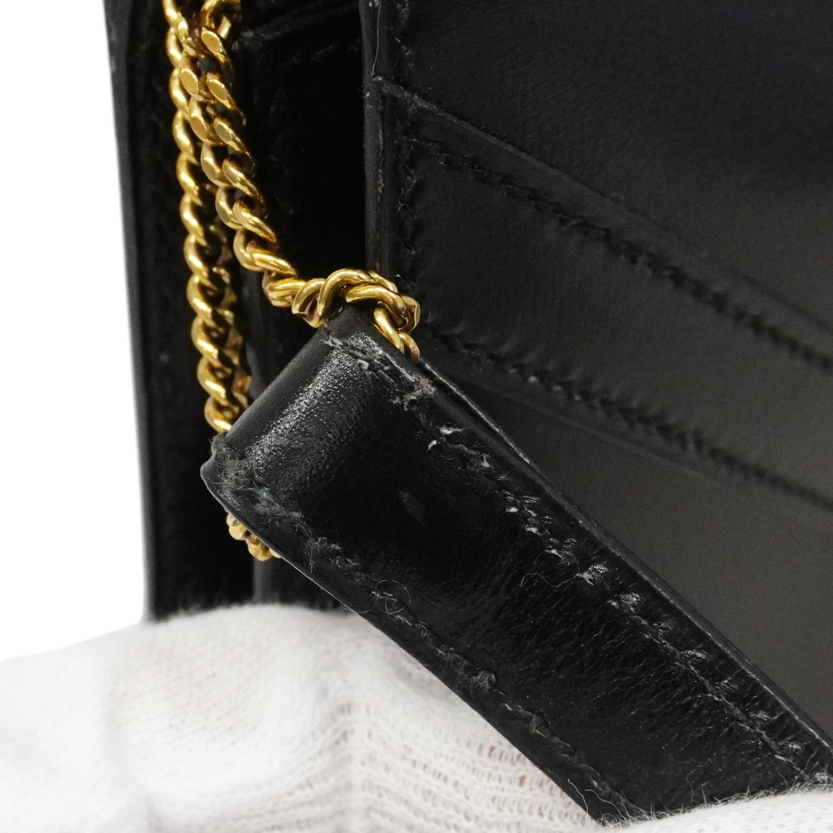 【6fa1901】エルメス ショルダーバッグ リディ ボックスカーフ ブラック ゴールド金具 ○O刻印【中古】