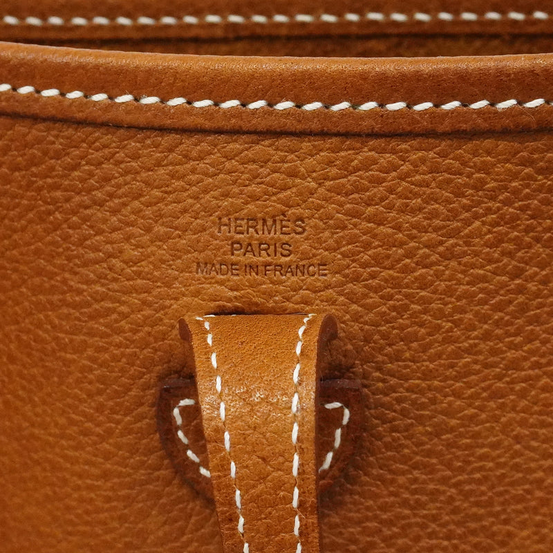 【6fa1904】エルメス ショルダーバッグ エヴリンTPM バレニアフォーブル フォーブ シルバー金具 W刻印【中古】レディース