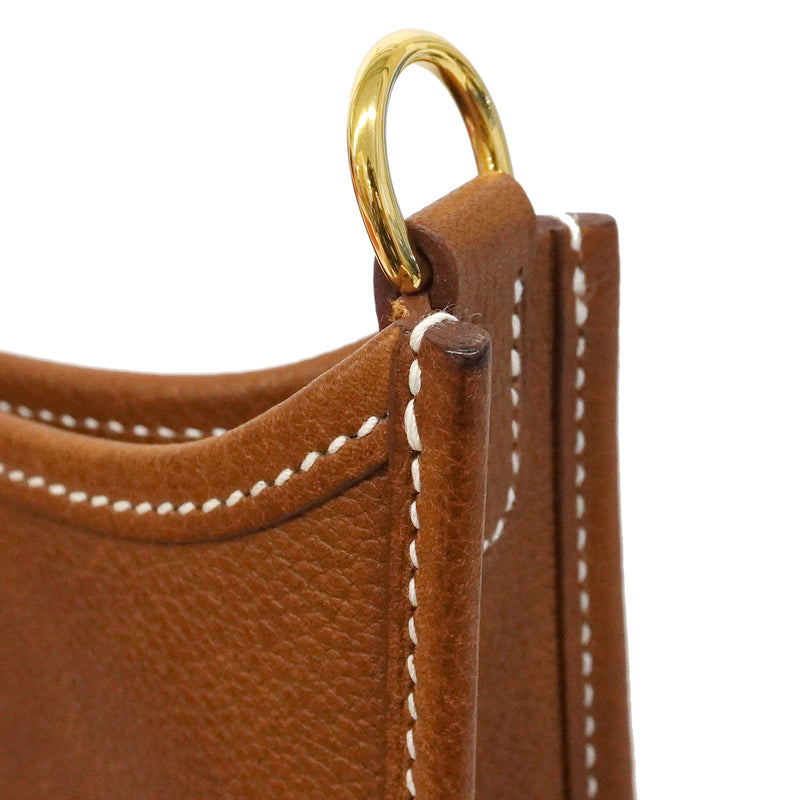 【6fa1904】エルメス ショルダーバッグ エヴリンTPM バレニアフォーブル フォーブ シルバー金具 W刻印【中古】レディース