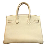 【6fa1914】エルメス ハンドバッグ バーキン30 トリヨンクレマンス べトン ゴールド金具 C刻印【中古】レディース