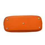 【6fa1917】エルメス ハンドバッグ ボリード31 トリヨンクレマンス オレンジ シルバー金具 □J刻印【中古】レディース