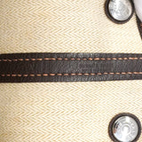 【6fa1920】エルメス ハンドバッグ ガーデンパーティTPM アマゾニア ブラウン シルバー金具 □H刻印 2wayバッグ【中古】レディース