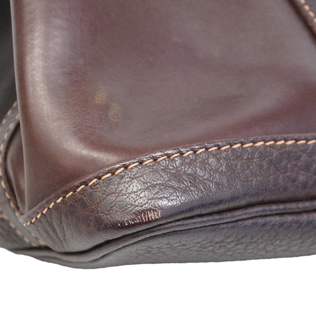 【6fa1920】エルメス ハンドバッグ ガーデンパーティTPM アマゾニア ブラウン シルバー金具 □H刻印 2wayバッグ【中古】レディース