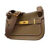 【6fa1926】エルメス ショルダーバッグ ジプシエールミニ エバーカラー エトゥープ ゴールド金具 W刻印【中古】レディース