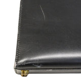 【6fa1928】エルメス ハンドバッグ ケリー28 ボックスカーフ ブラック ゴールド金具 〇U刻印 2wayバッグ【中古】レディース