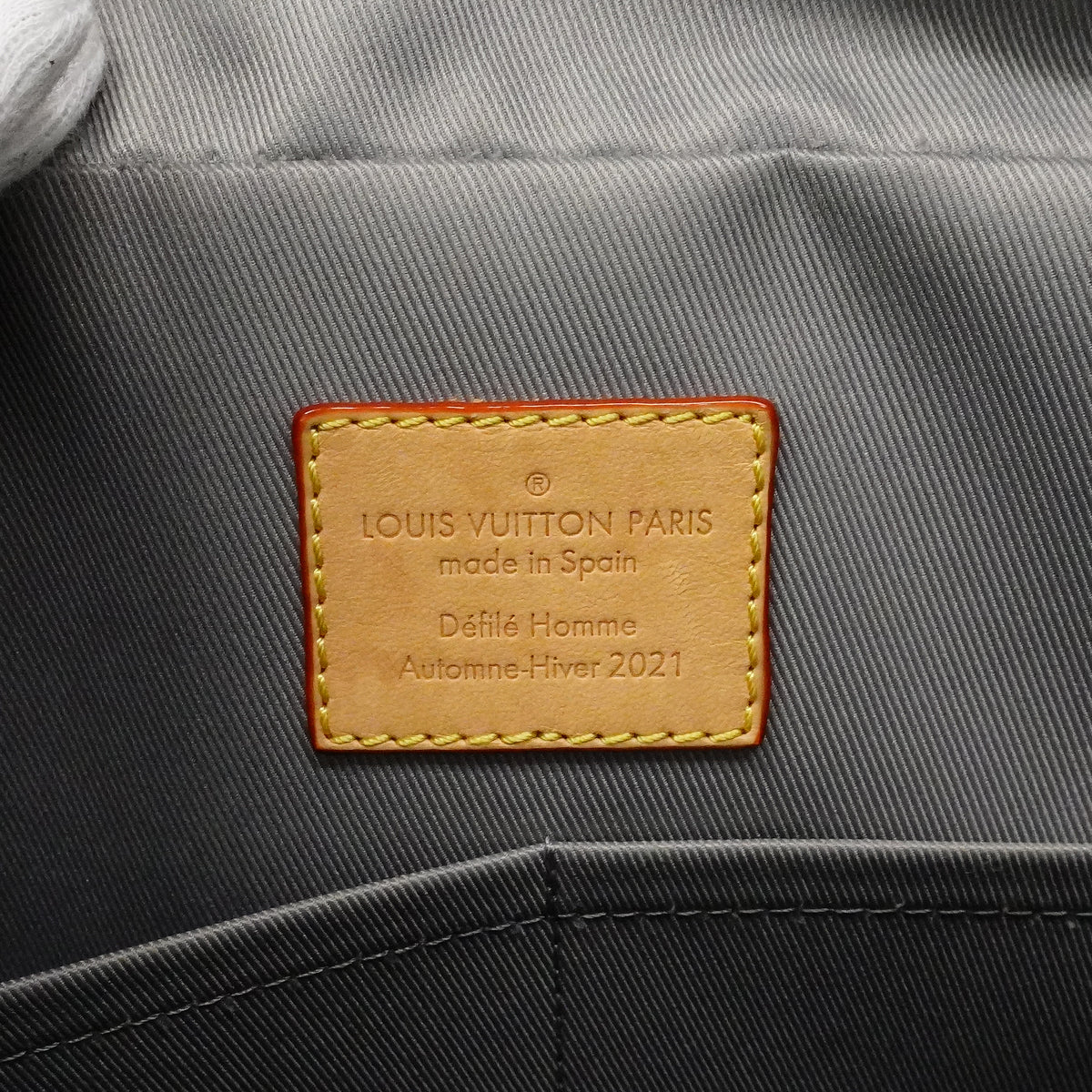 【6fa1943】ルイヴィトン ハンドバッグ モノグラムミラー ネオPDV M58755 シルバー【中古】レディース
