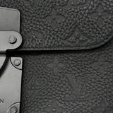 【6fa1944】ルイヴィトン ハンドバッグ トリヨン Sロックメッセンジャー M58489 ブラック 2wayバッグ【中古】メンズ