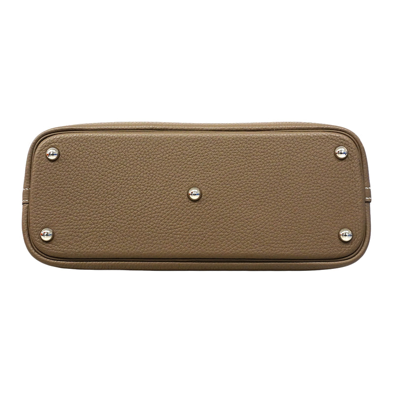 【6fc3304-h】エルメス ハンドバッグ ボリード31 トリヨンクレマンス エトゥープ シルバー金具 X刻印 2wayバッグ【中古】レディース