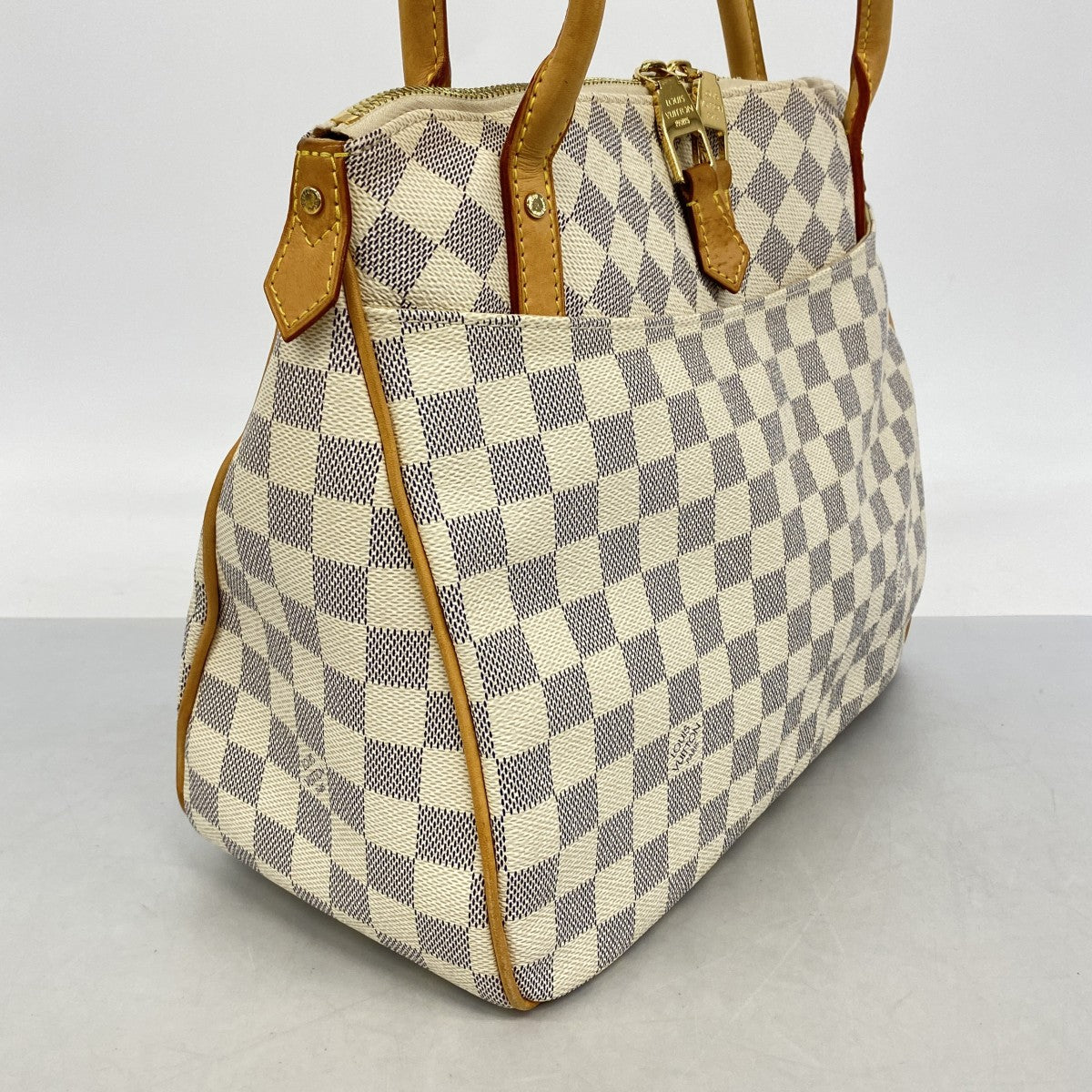 【6fb1948】ルイヴィトン ショルダーバッグ ダミエ・アズール フィジェリPM N41176 ホワイト【中古】レディース