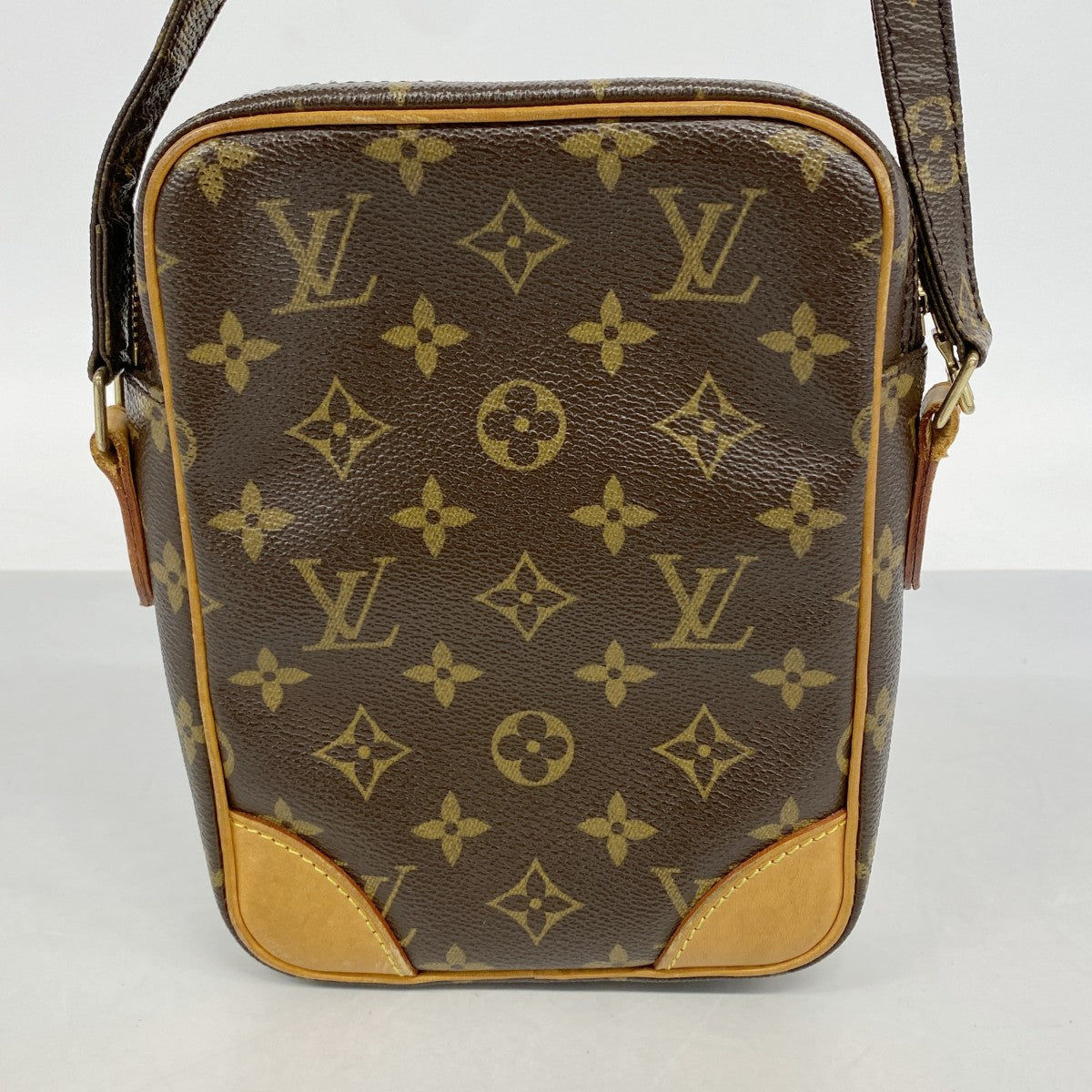【6fb1949】ルイヴィトン ショルダーバッグ モノグラム ダヌーブ M45266 ブラウン【中古】レディース