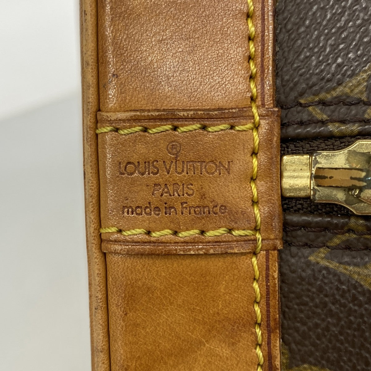 【6fb1951】ルイヴィトン ハンドバッグ モノグラム アルマ M51130 ブラウン【中古】レディース