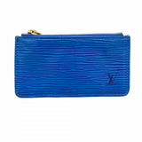 【6fb1956】ルイヴィトン コインケース エピ ポシェットクレ M63805 トレドブルー【中古】メンズ レディース ユニセックス