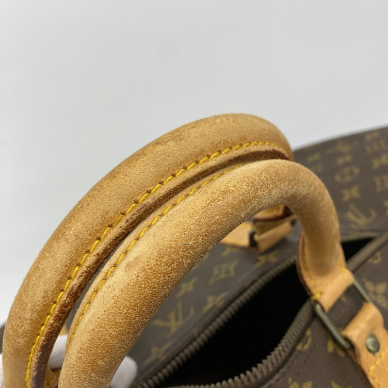 【6fb1957】ルイヴィトン ボストンバッグ モノグラム キーポルバンドリエール60 M41412 ブラウン【中古】メンズ レディース ユニセックス